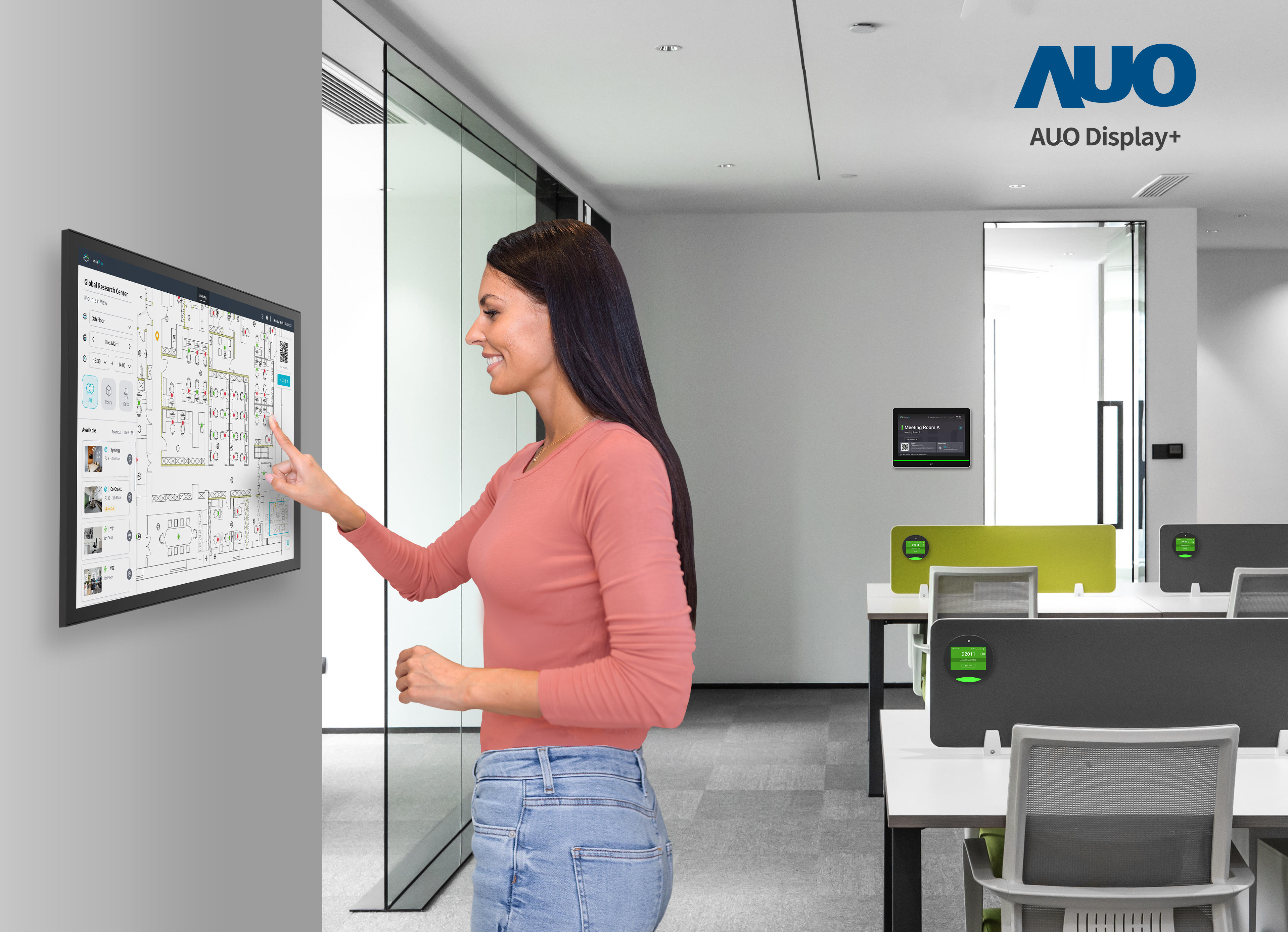 达擎会议空间管理解决方案可应用于空间预约和管理流程，将办公空间的查询、预约和保留等流程自动化，为用户提供更灵活、弹性的工作模式