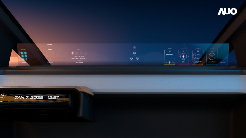 世界杯下单平台网站官网无界透明显示接口(Horizon Image Glass)透过车运算方案整合仪表板、中控台及副驾显示器，一体式全景呈现，提供乘用者清晰的前方视野、行车必要信息与娱乐功能