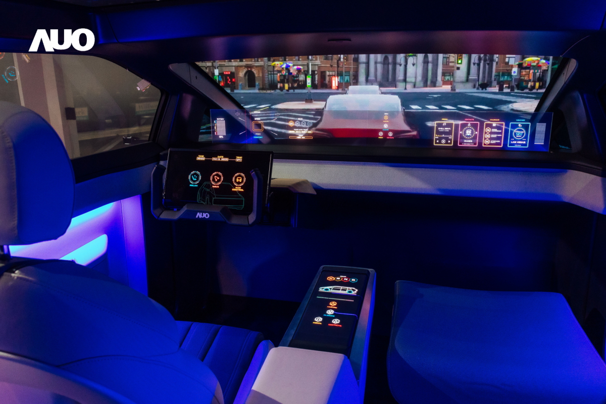 「友達智慧座艙2025」以使用者體驗為核心，運用Micro LED顯示科技為基礎搭配AI創新應用，打造沉浸、互動的座艙體驗，獲得台灣精品銀質獎