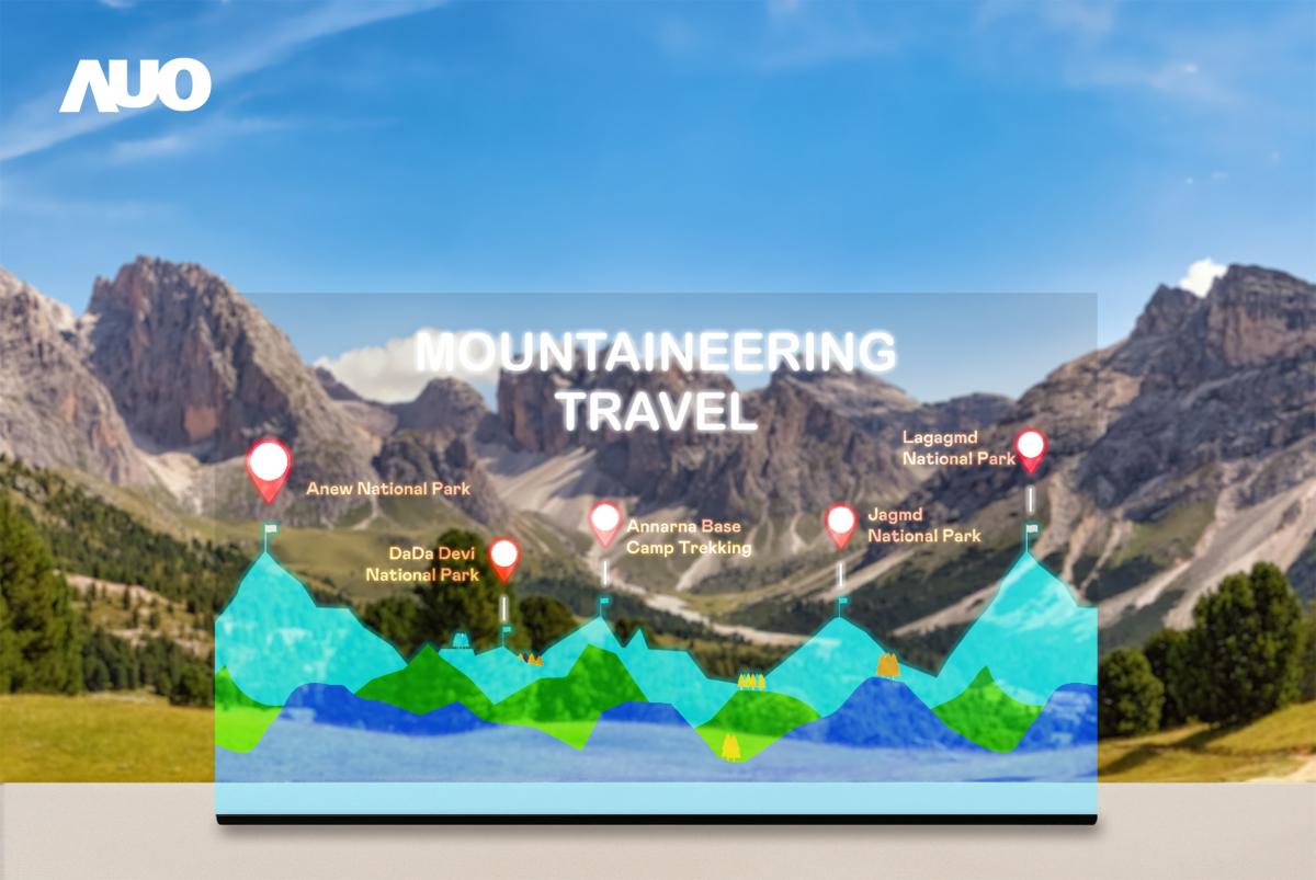 友達「177吋高透明度Micro LED顯示器」獲得台灣精品銀質獎，打破視野與空間的限制，適合應用於智慧零售、文物展示、創新廣告與智慧移動等場域