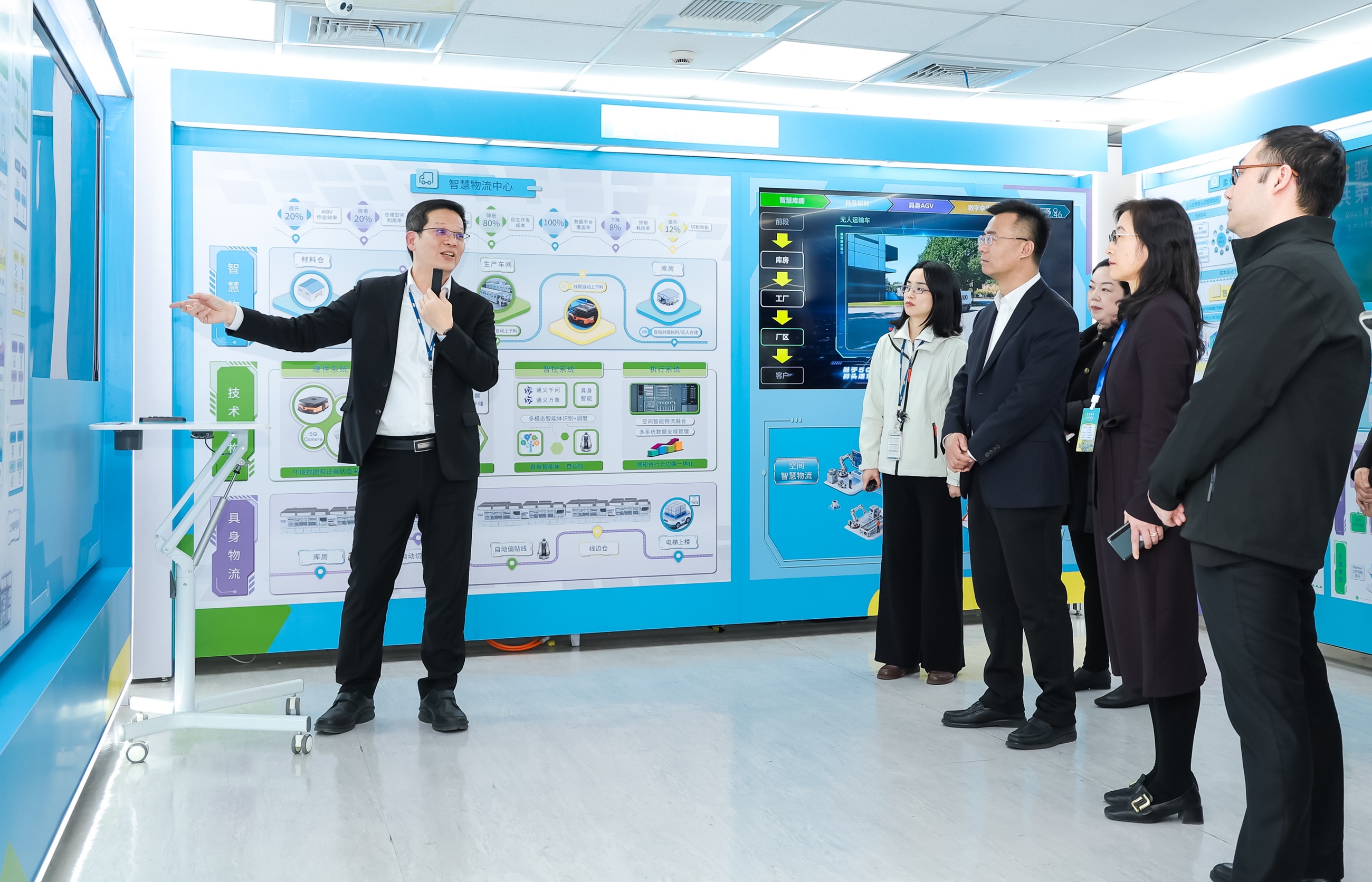 世界杯下单平台网站官网苏州展示&rdquo;智能体&rdquo;在工业场景的深度应用，与&rdquo;具身智能&rdquo;在生产场景的创新整合，全面升级生产与管理流程，构建全链路智能制造体系，打造柔性自主工厂