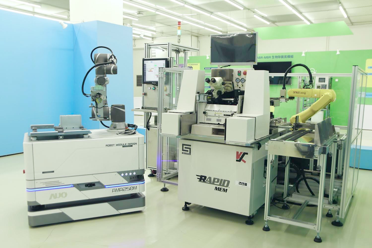 友達數位攜手半導體設備大廠K&S及夥伴樂宇精密，針對半導體封裝場域痛點，提供iAMHS一站式解決方案，創造產能提升至少10%的效益